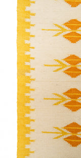 Vintage Scandinavian Decorative Textile 2'3" x 1'