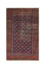 Antique Baloch Rug 4'2" x 2'8"