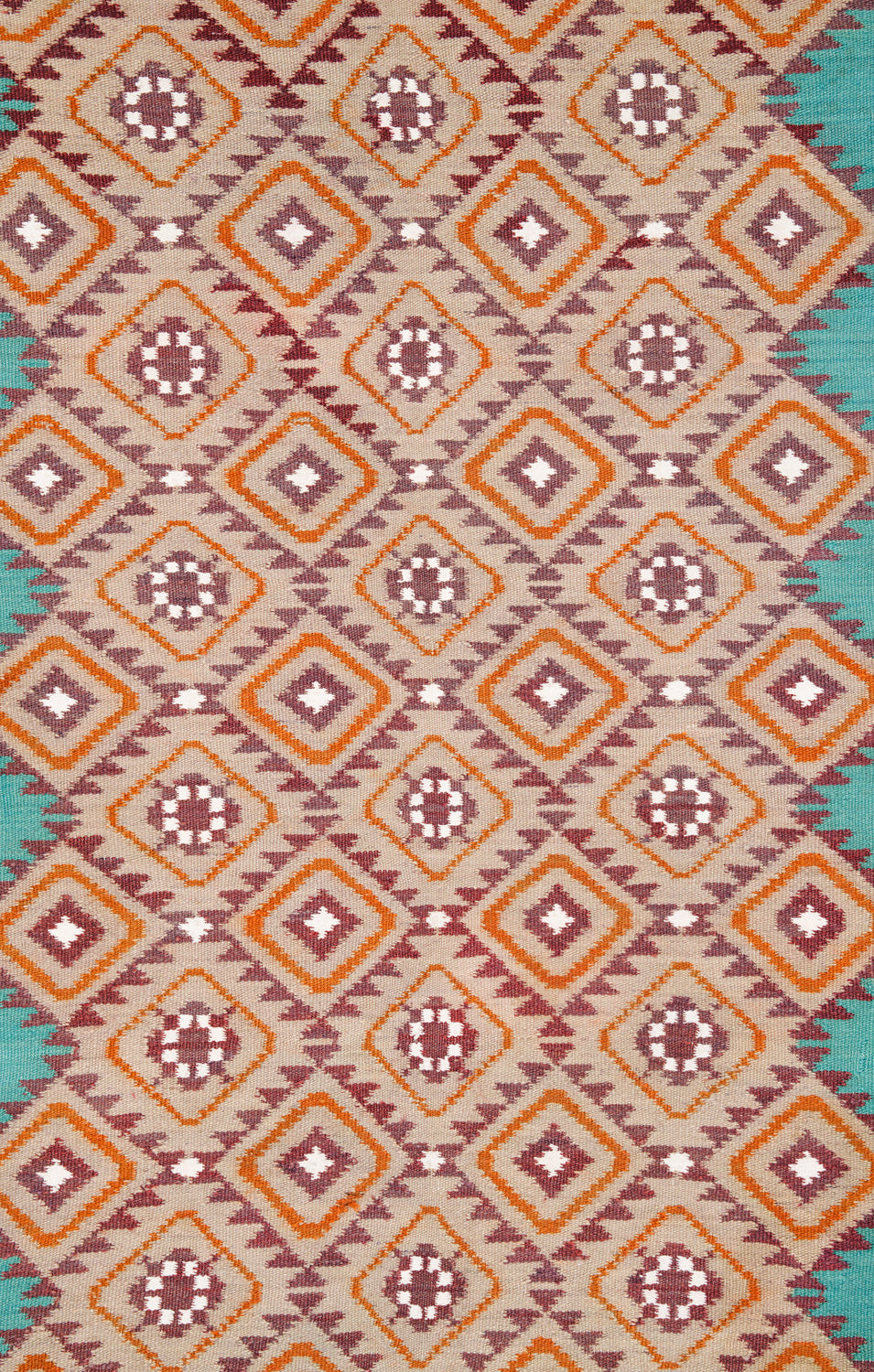 Vintage Polish Hallway Kilim 11' x 5'