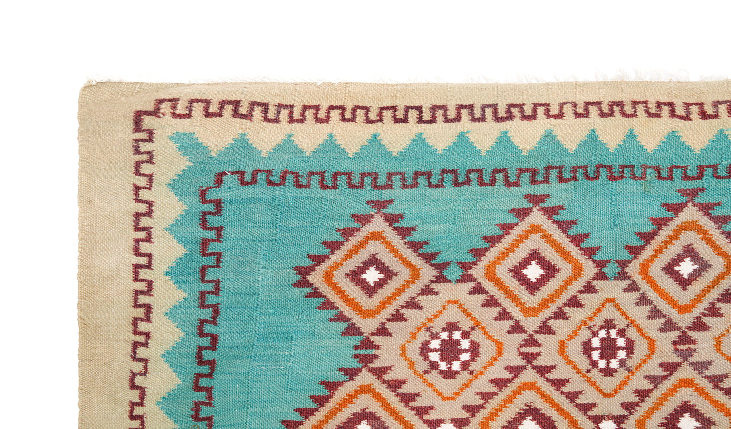 Vintage Polish Hallway Kilim 11' x 5'