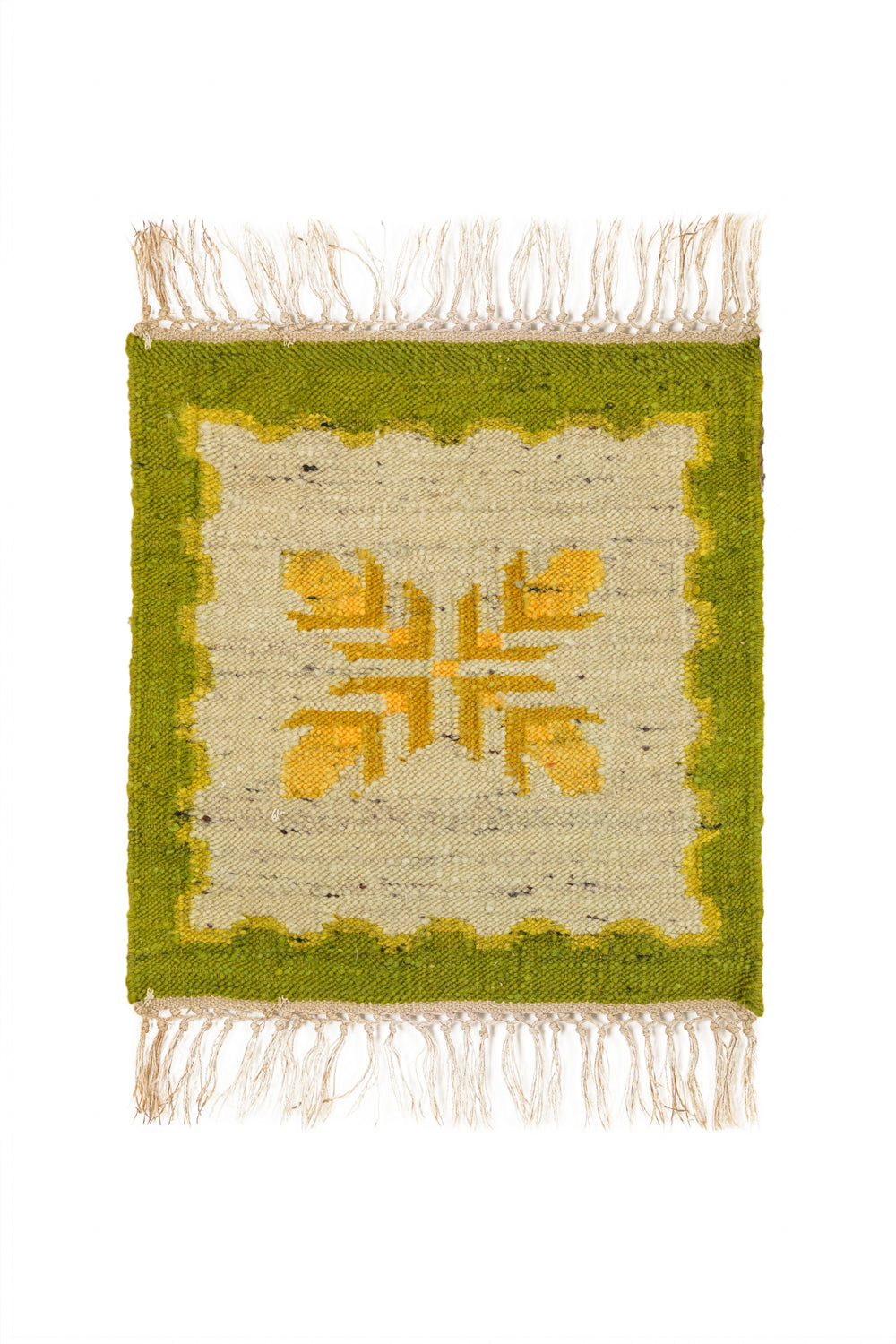 Vintage Polish Table Kilim 1'3" x 1'4"