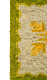 Vintage Polish Table Kilim 1'3" x 1'4"