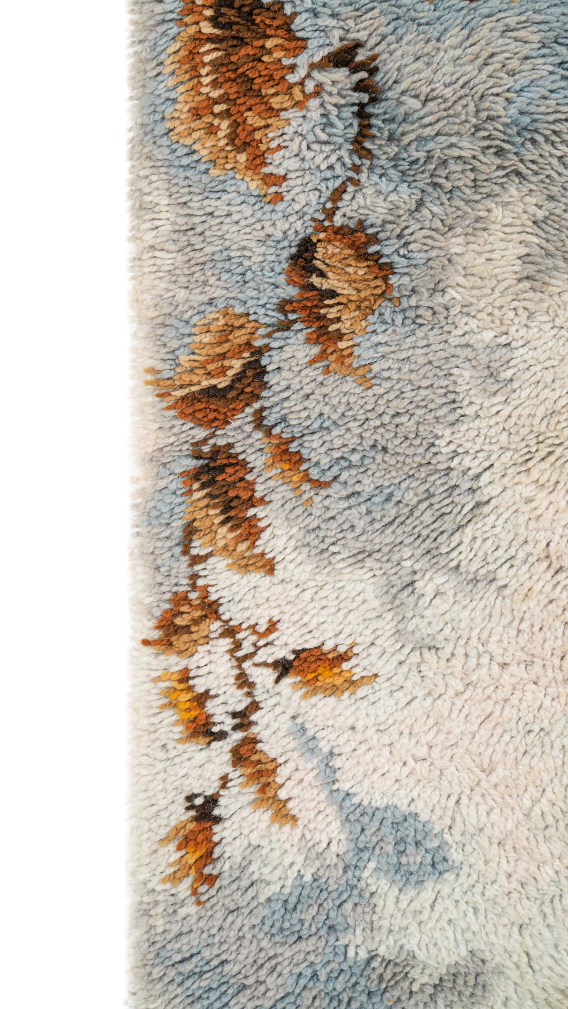 Vintage Scandinavian Rug 4'4" x 2'4"