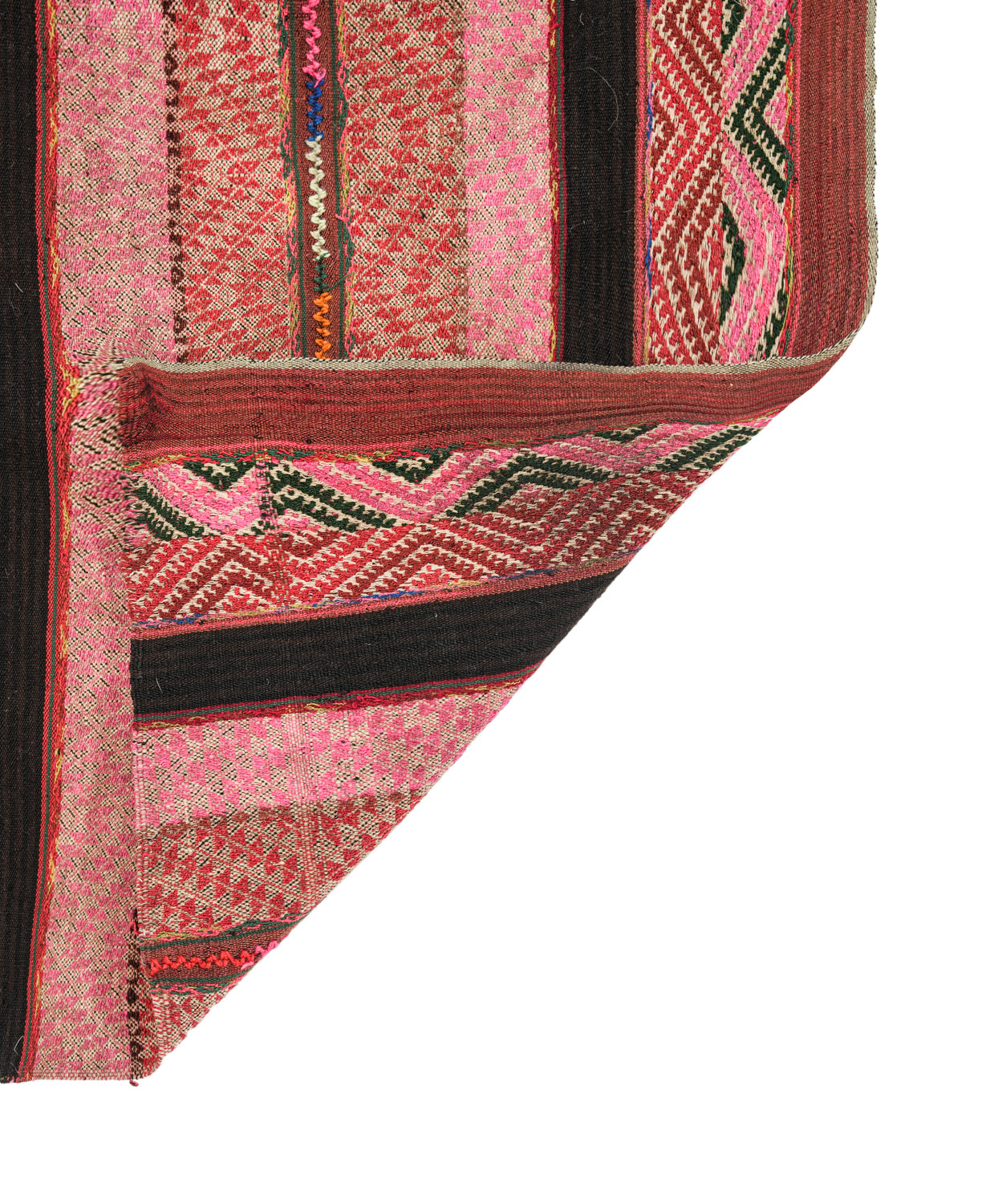 Vintage Peruvian Aguayo Textile 2'1" x 2'