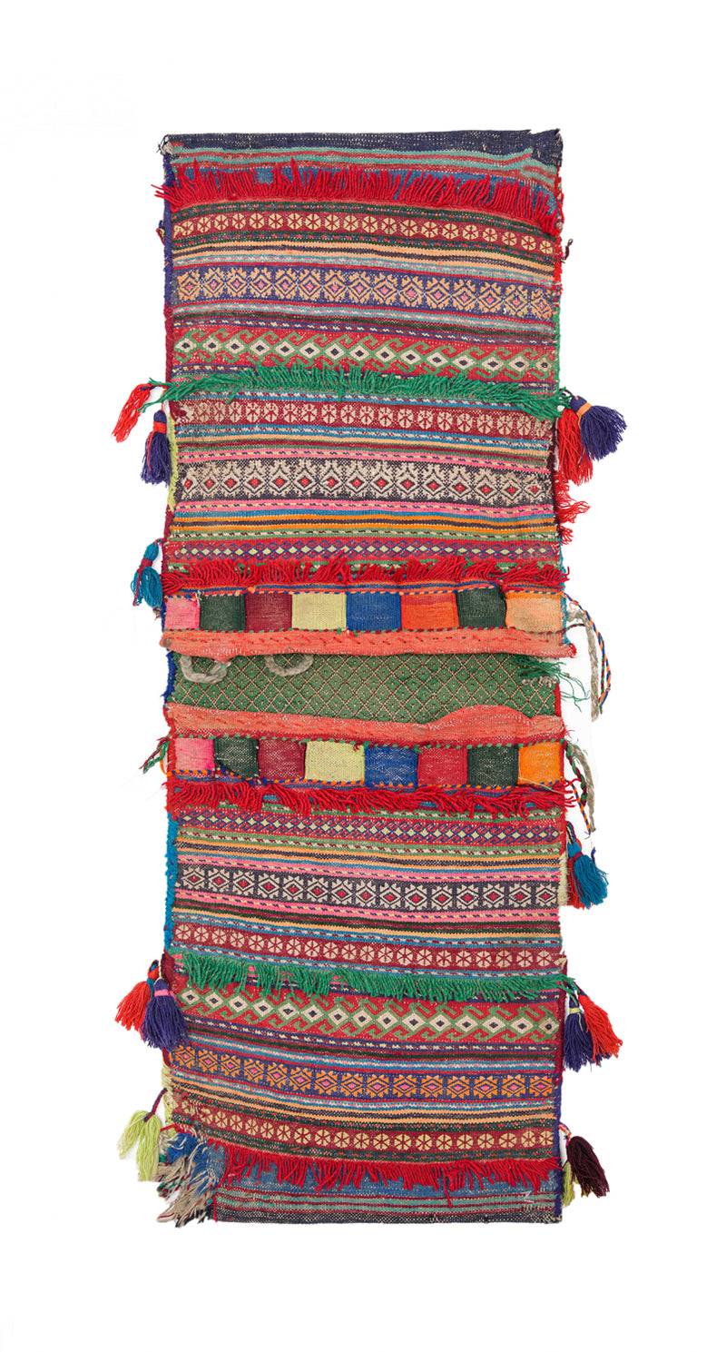 Vintage Baloch Saddle Bag 2'8" x 1'