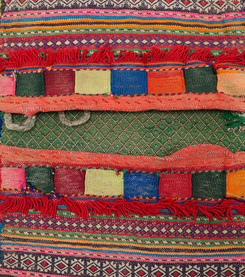 Vintage Baloch Saddle Bag 2'8" x 1'
