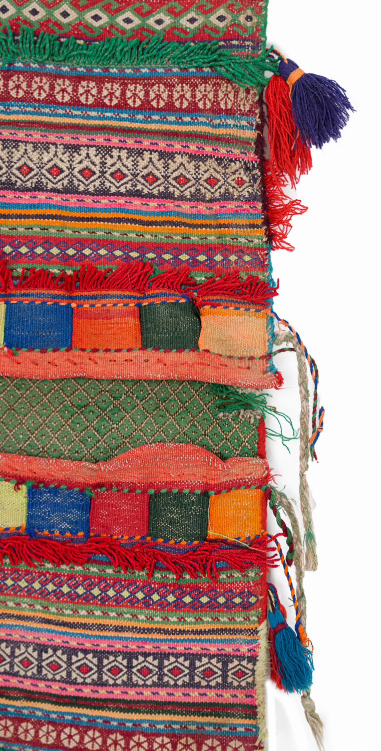 Vintage Baloch Saddle Bag 2'8" x 1'