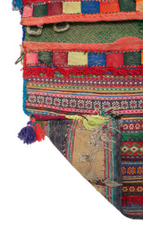 Vintage Baloch Saddle Bag 2'8" x 1'