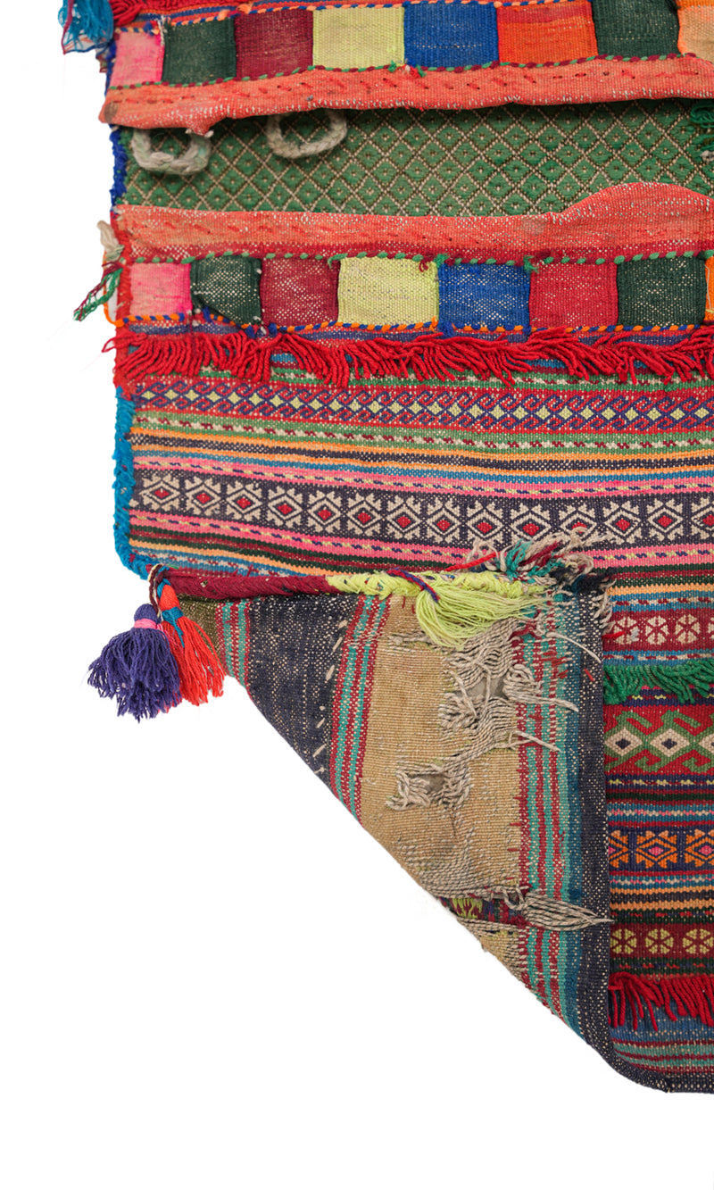 Vintage Baloch Saddle Bag 2'8" x 1'