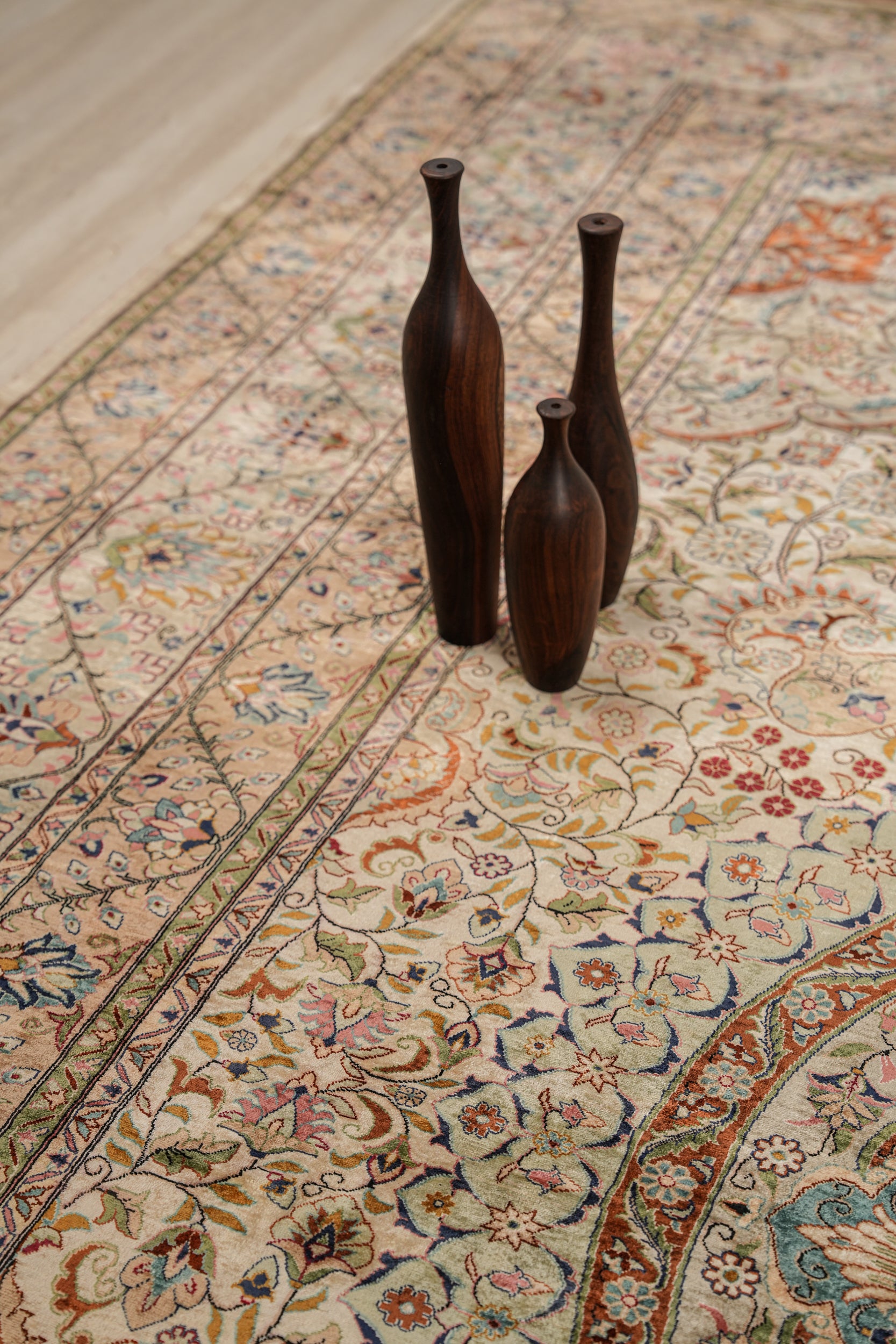Turkish Silk Hereke Rug 11'6" x 8'8"