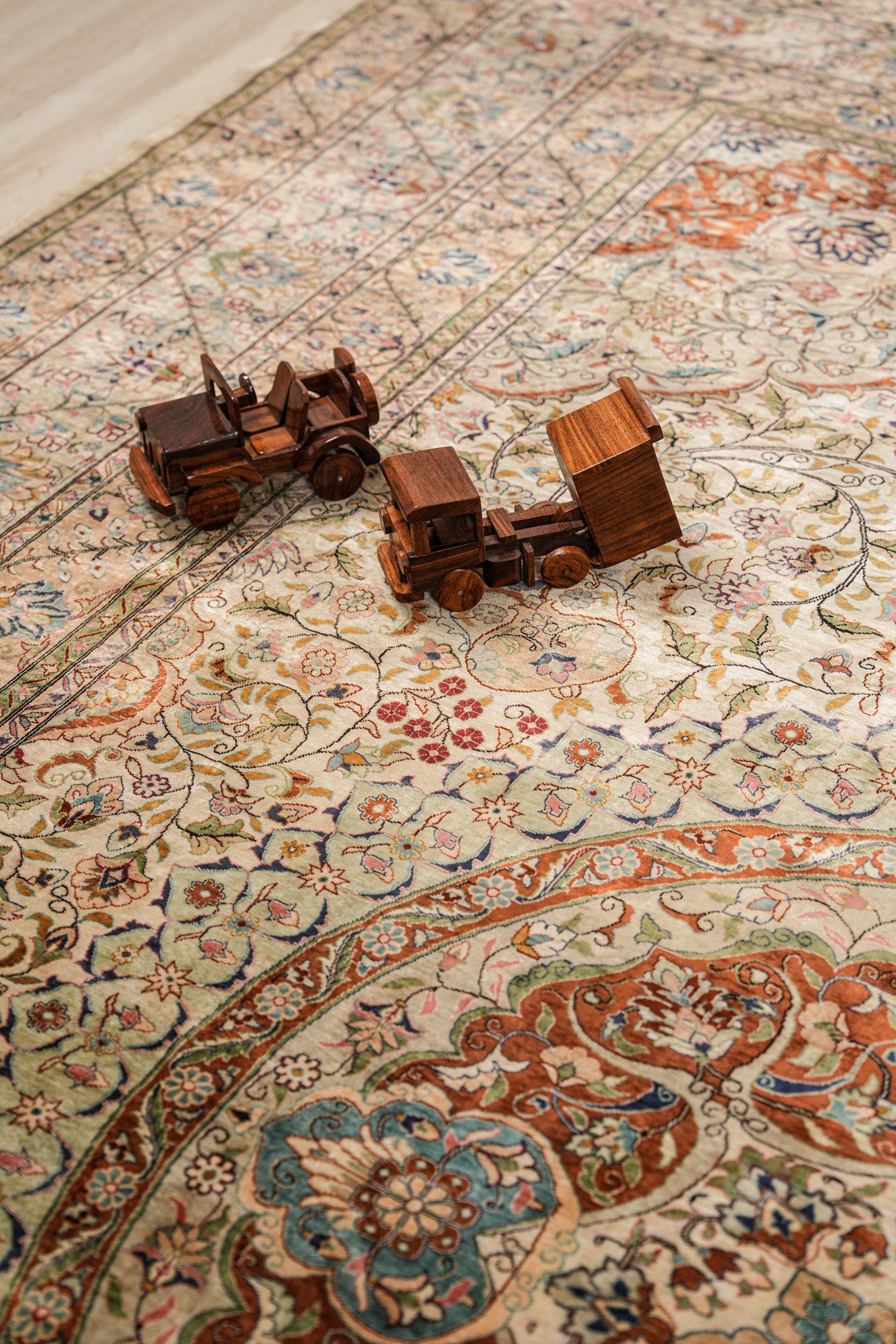 Turkish Silk Hereke Rug 11'6" x 8'8"