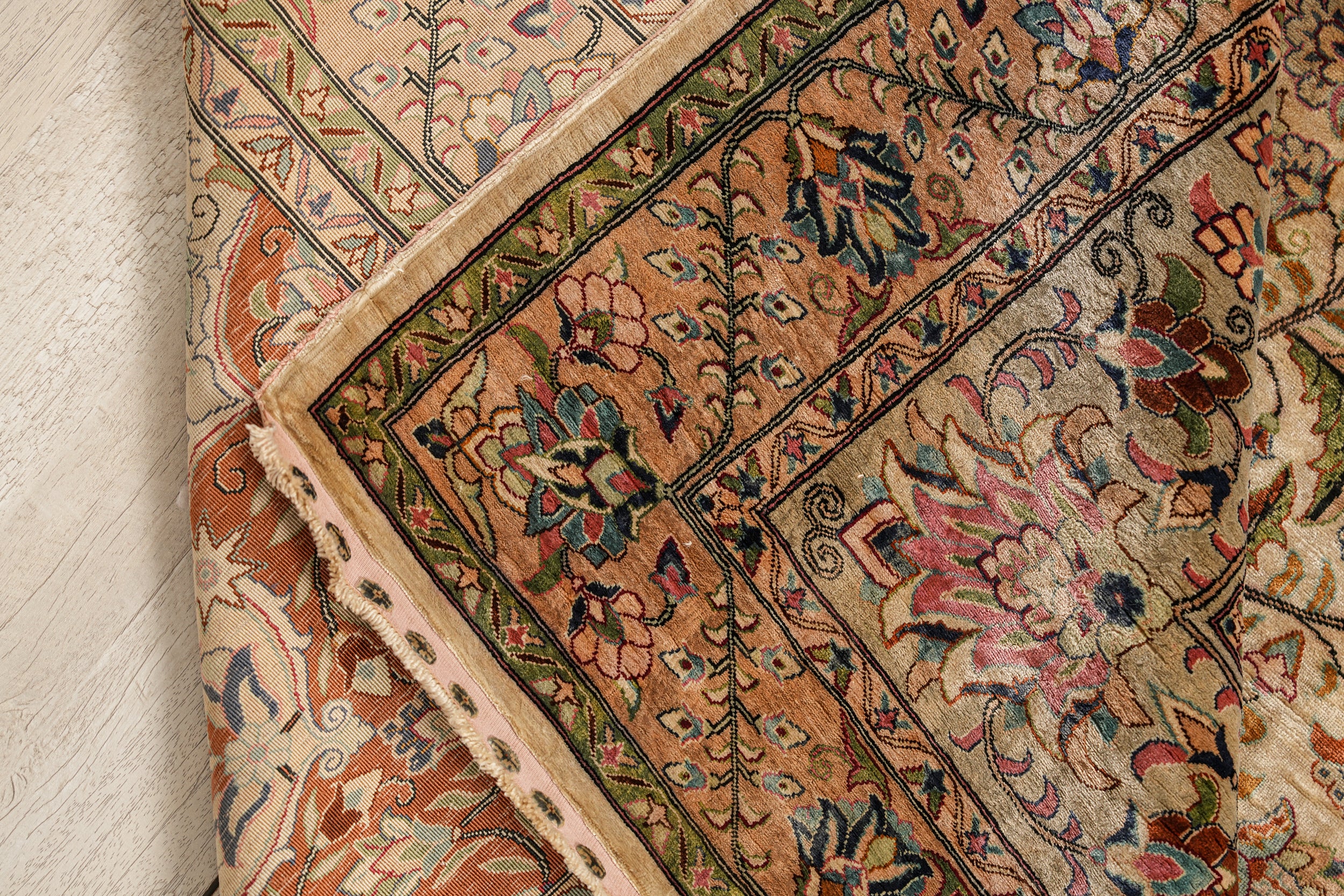 Turkish Silk Hereke Rug 11'6" x 8'8"