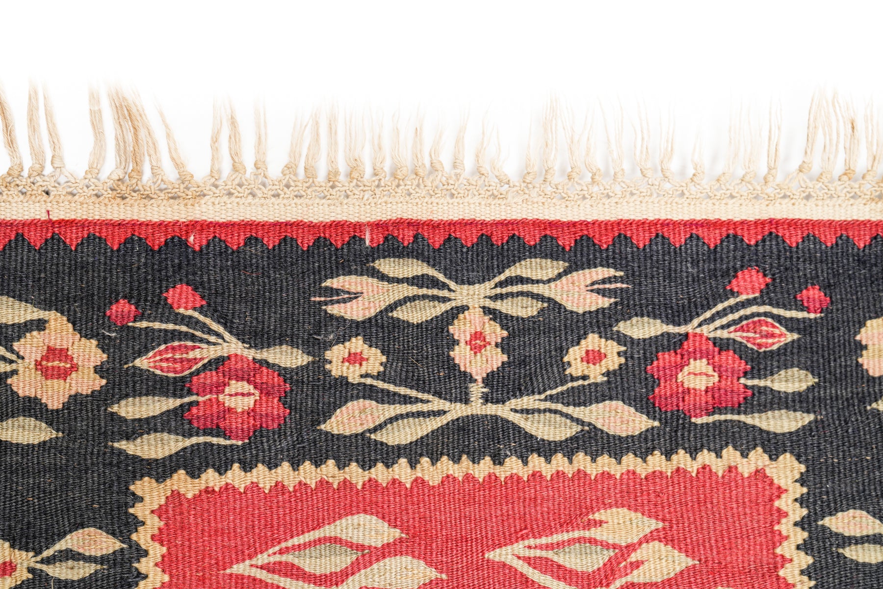 Antique Balkans Sarkoy Kilims 1'9" x 1'9" Each