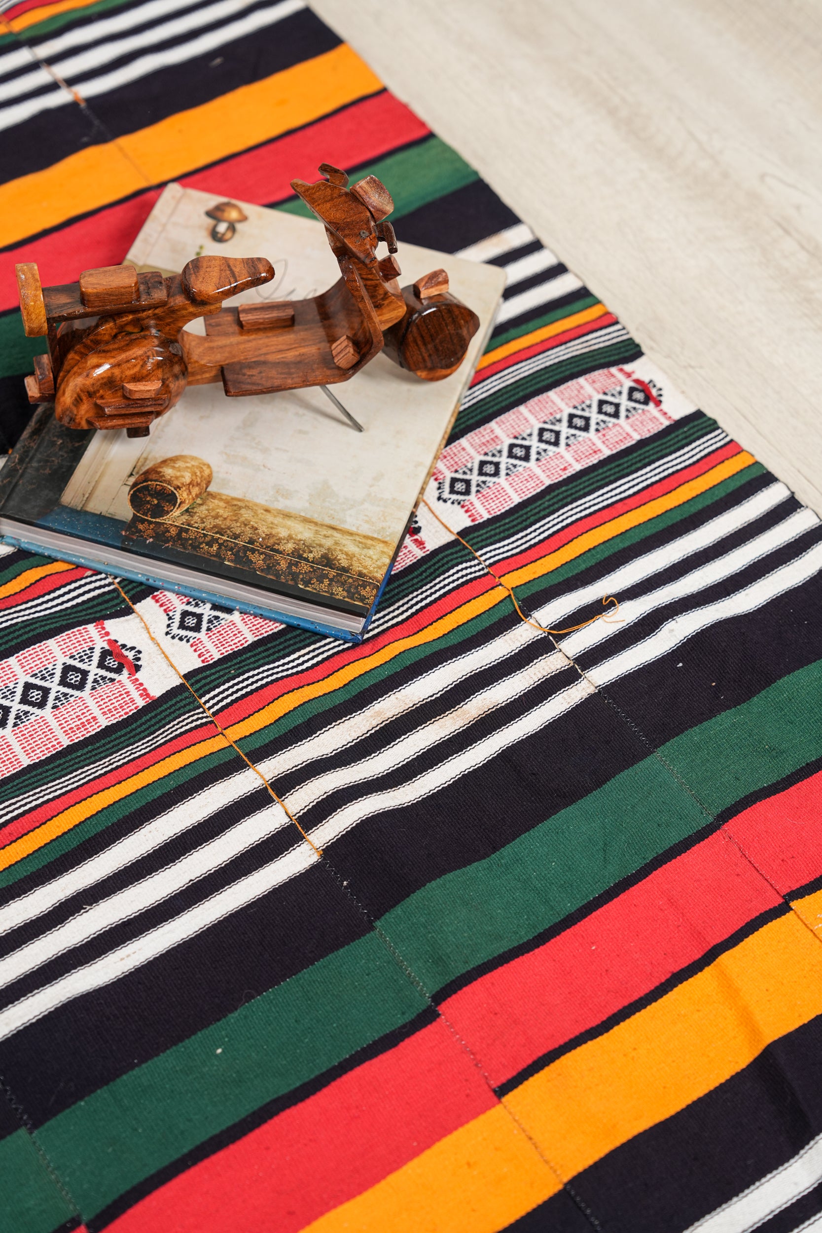 Antique African Fulani Dori Textile 8'6" X 4'5"