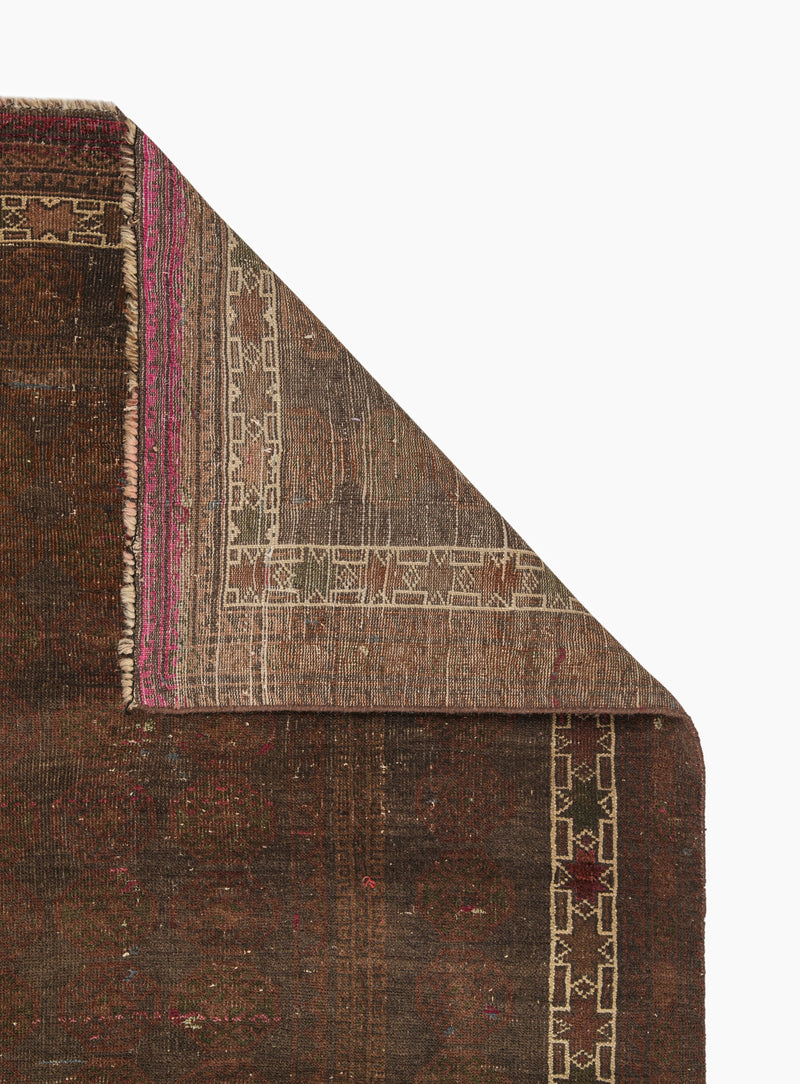 Vintage Baloch rug 9'5" x 4'6"