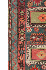 Antique Caucasian Karachoph Kazak Rug 4' x 3'3"