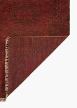 VINTAGE TURKMEN RUG 3'4" X 3'