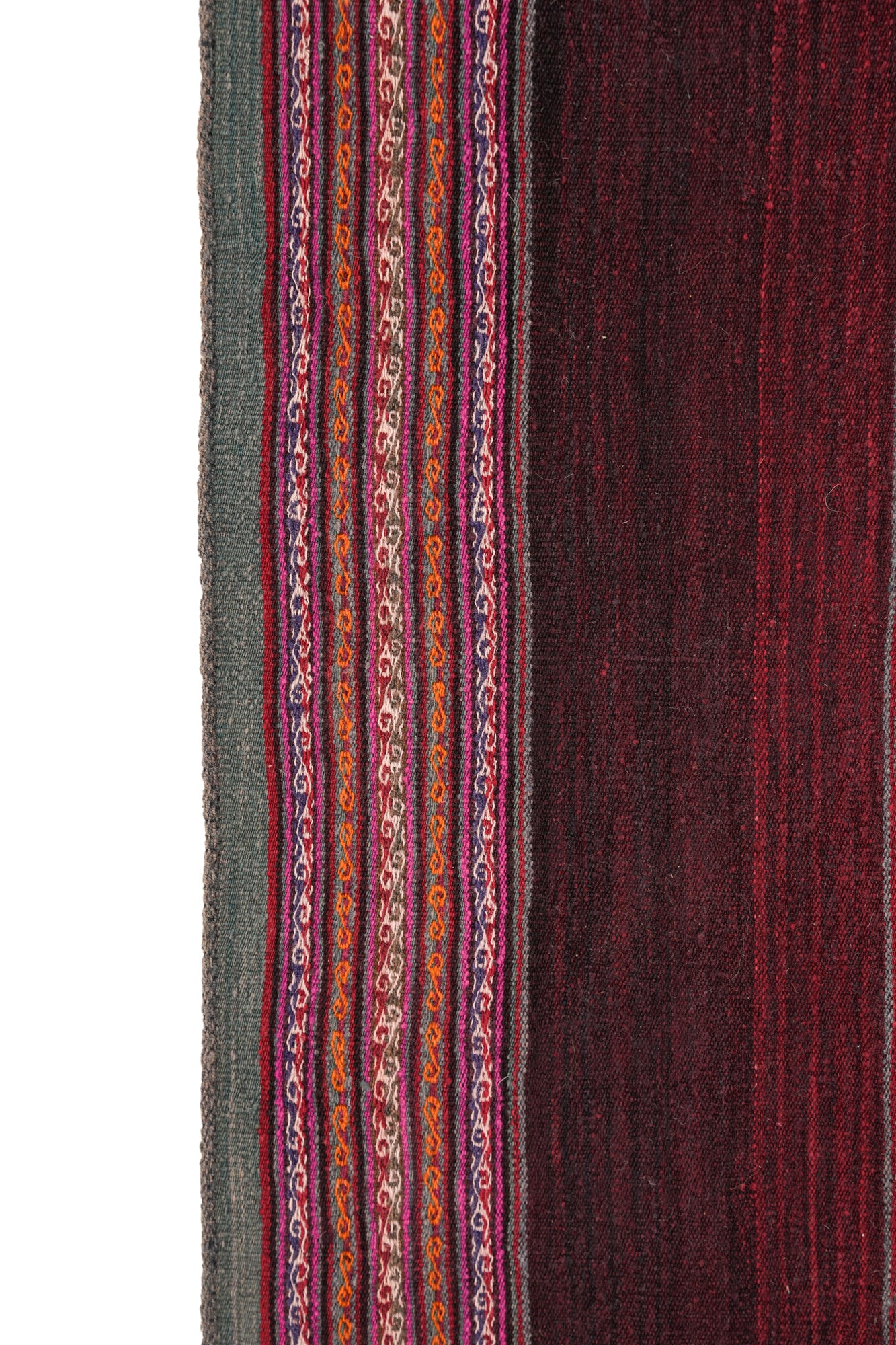 Vintage Peruvian Table Runner 5'2" x 1'4"
