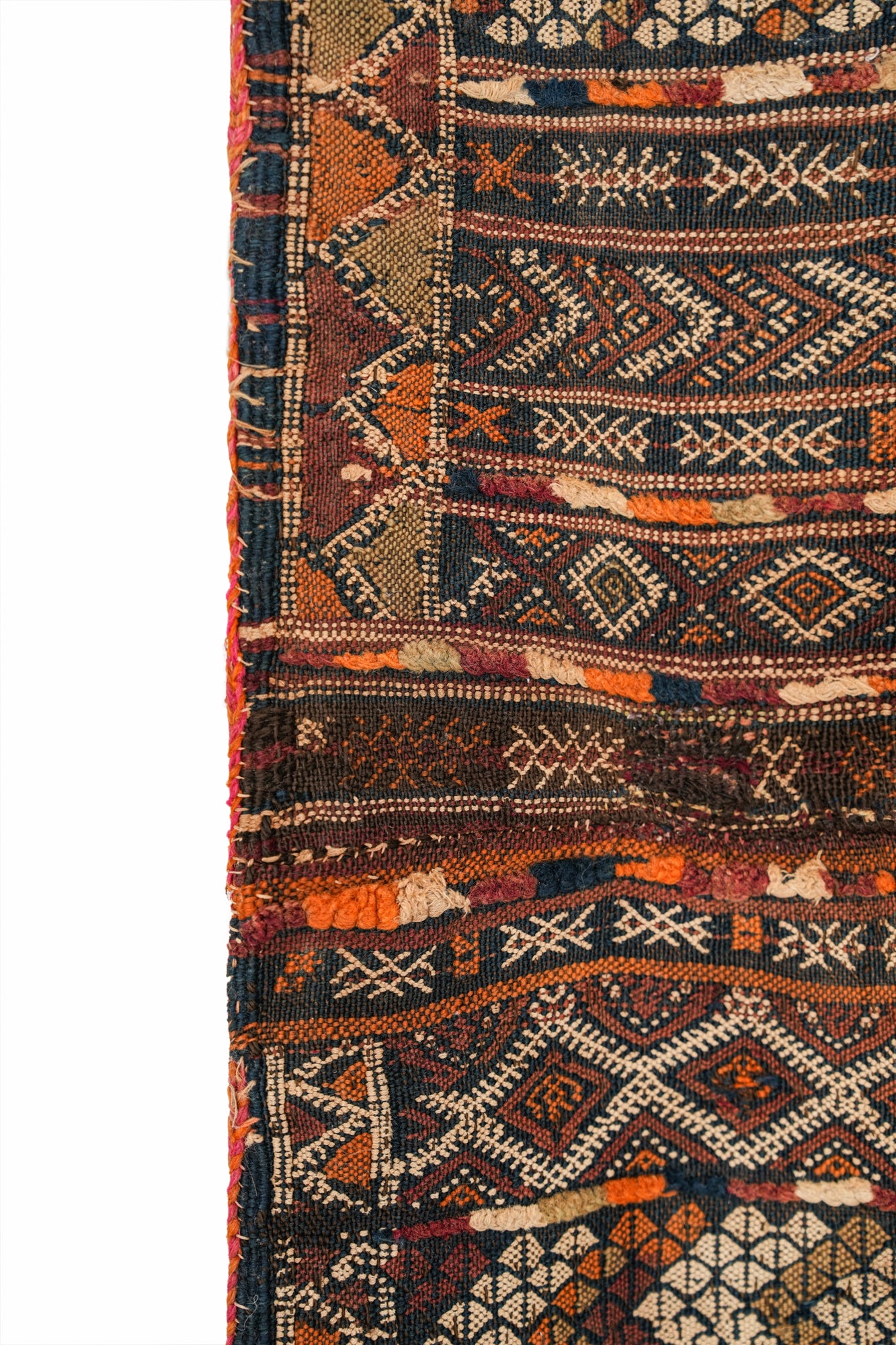 Antique Moroccan Berber Saddle Bag 2'4" x 1'2"