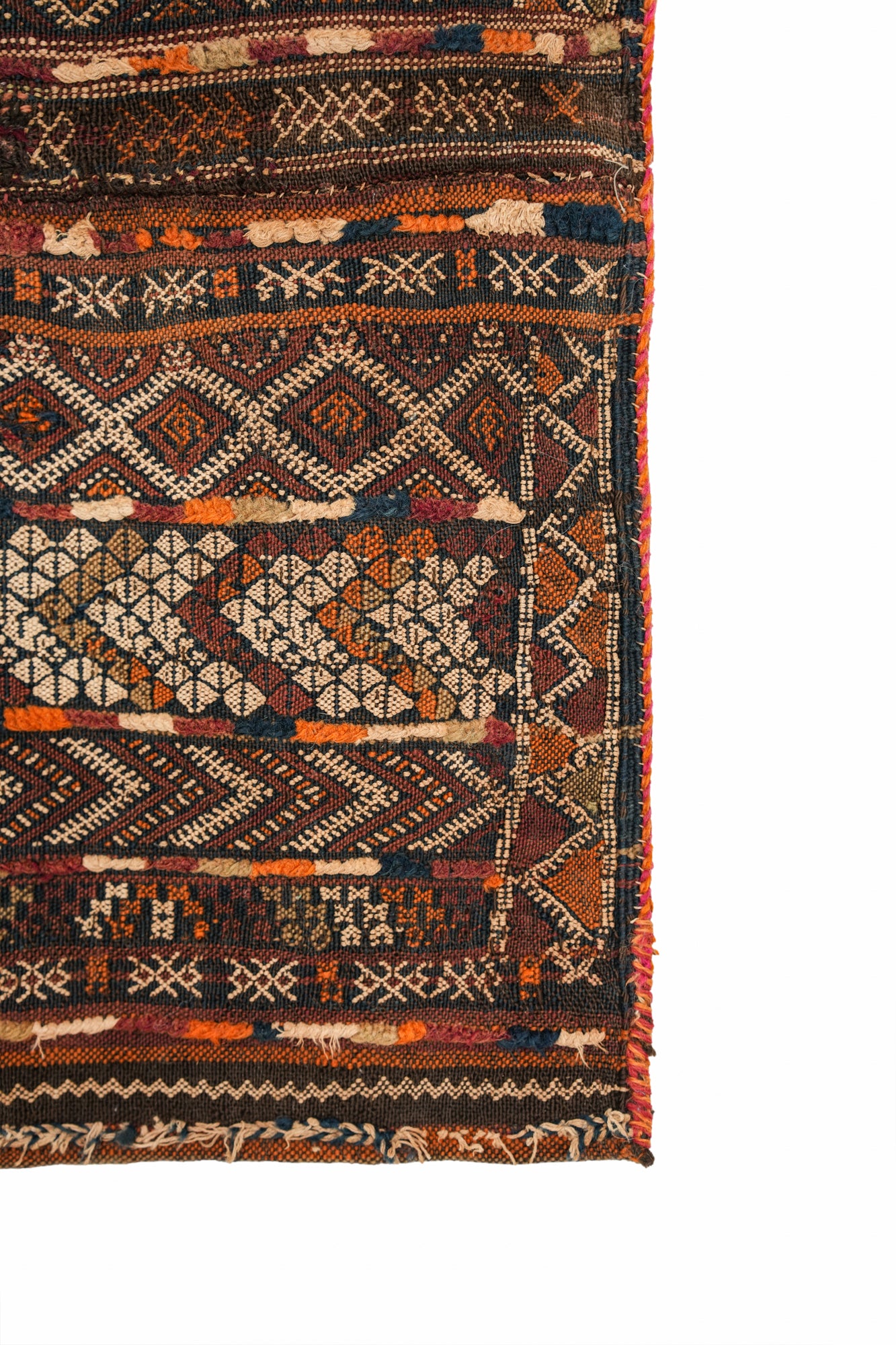 Antique Moroccan Berber Saddle Bag 2'4" x 1'2"