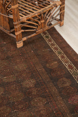 Vintage Baloch rug 9'5" x 4'6"