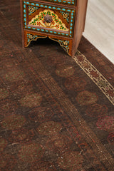 Vintage Baloch rug 9'5" x 4'6"