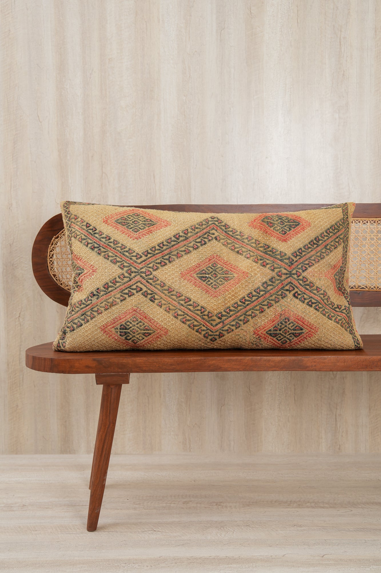 Vintage Turkish Cicem Pillow 2'8" x 1'7"