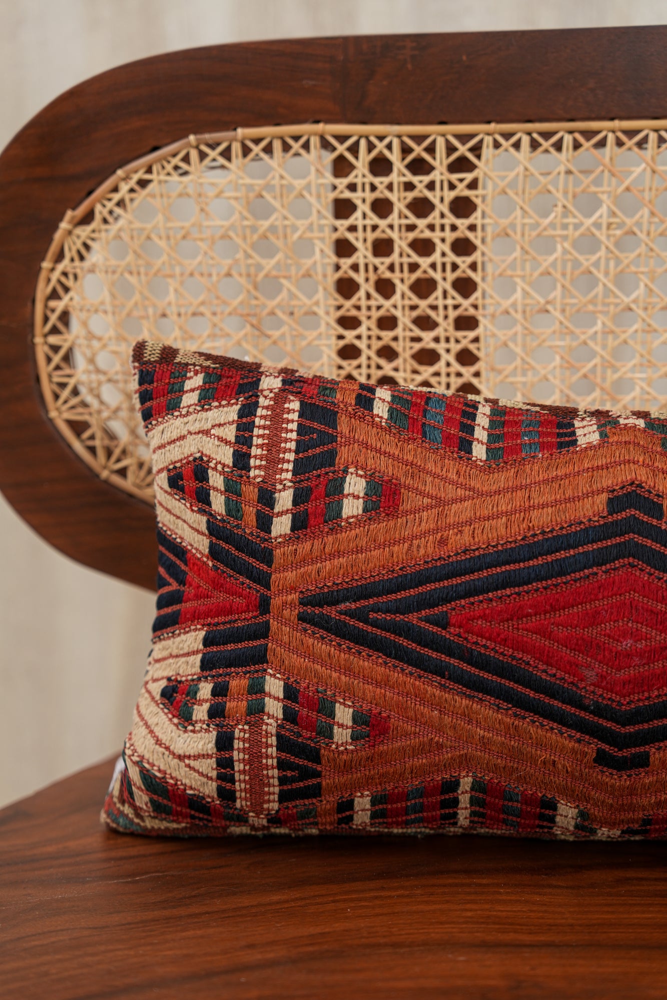 Antique Yamout Lumbar Cushion 3'7" x 10"