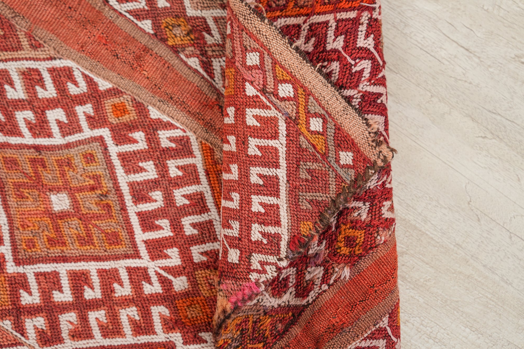 Vintage Moroccan Berber Kilim 3'3" x 2'