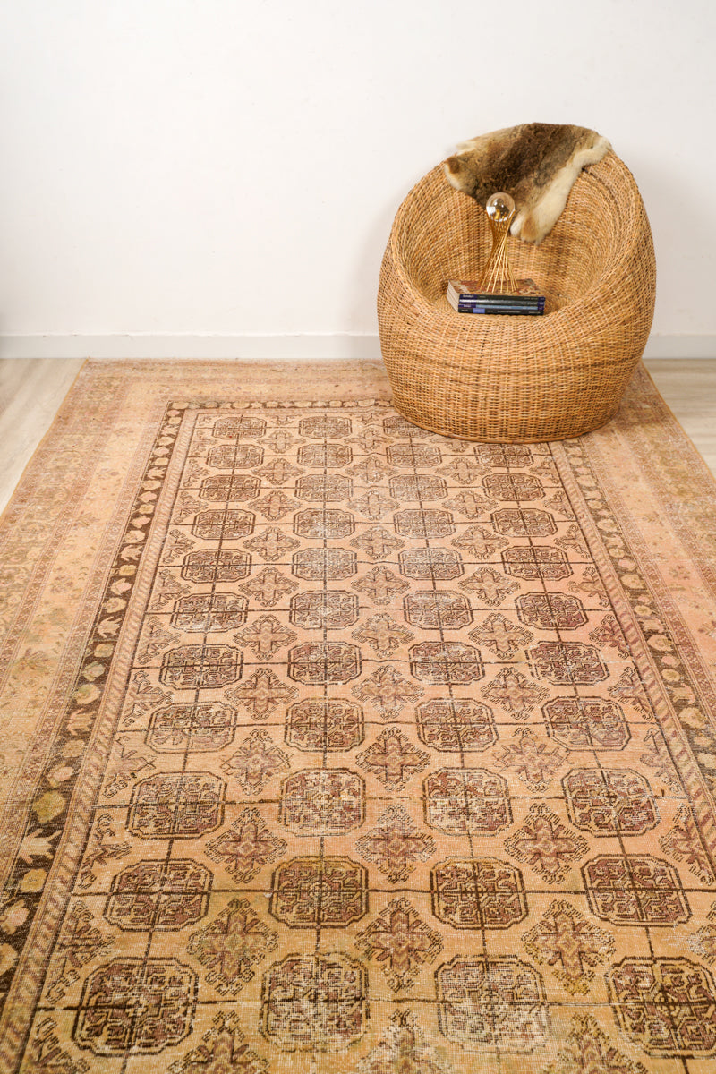 vintage Khotan rug 13'2" x 6'5"