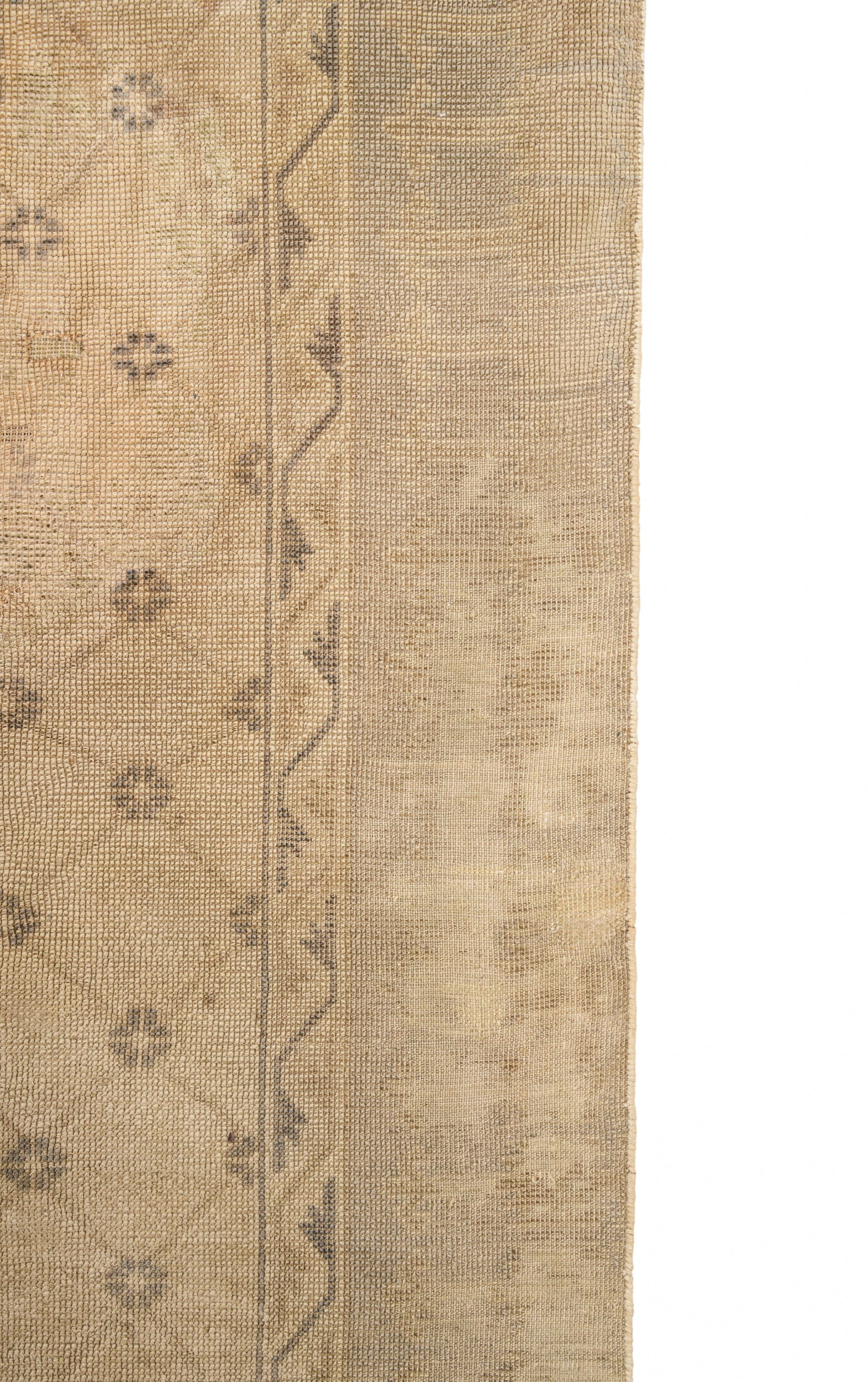 Vintage Turkish Oushak Rug 12'3" x 9'8"