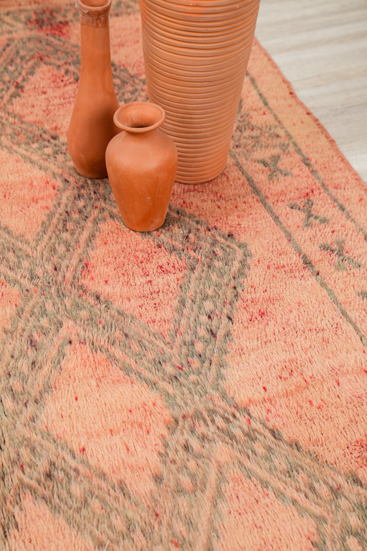 Vintage Moroccan High Atlas Rug 8'7" x 6'2"