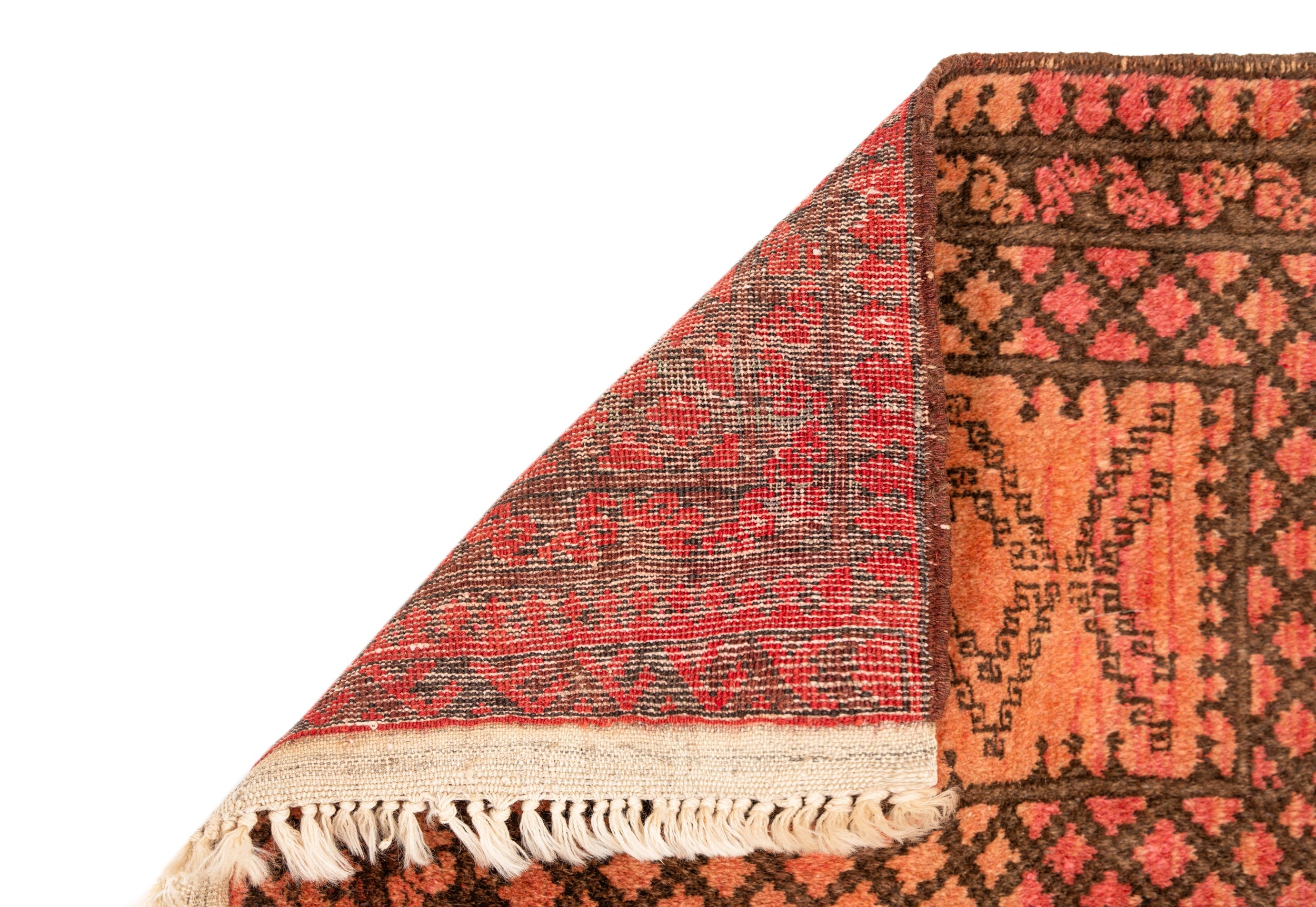 Vintage Turkmen Rug 2'6" x 1'10"