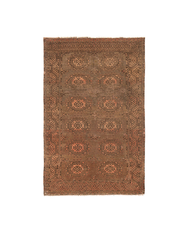 Vintage Turkmen Tekke Rug 7'8" x 5'2"