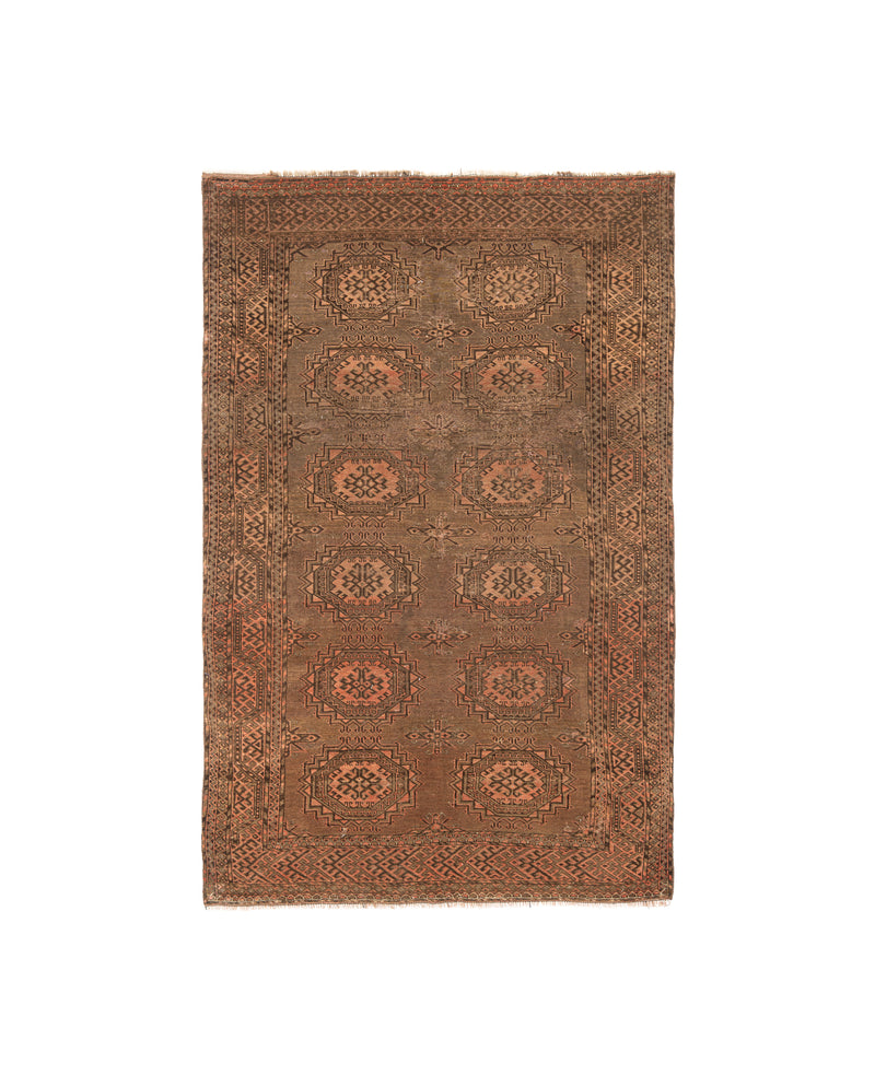 Vintage Turkmen Tekke Rug 7'8" x 5'2"