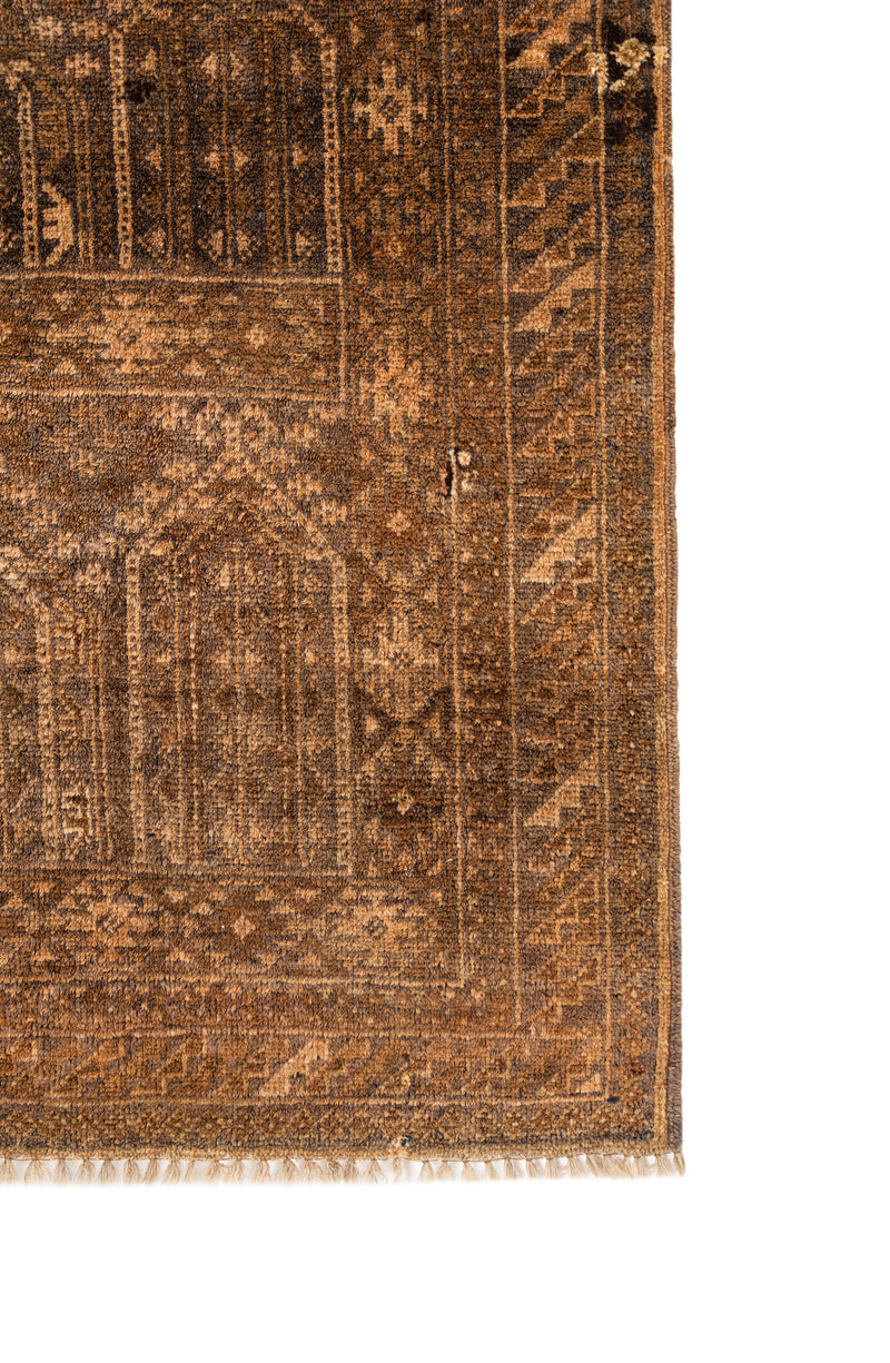 Vintage Baluch Rug 4' X 2'10"