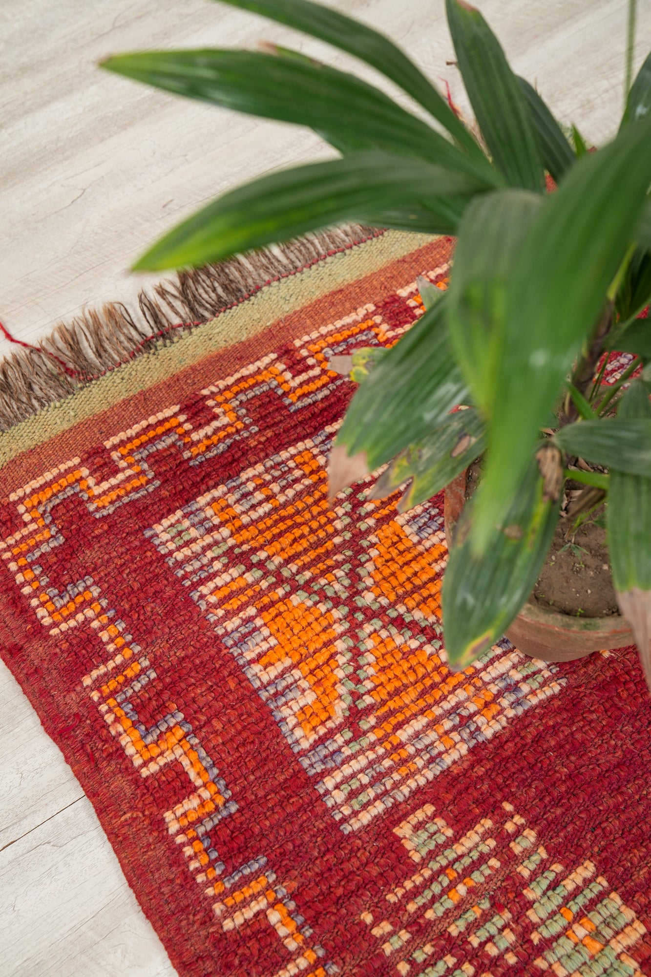 Vintage Moroccan Berber Rug 3'1" x 3'