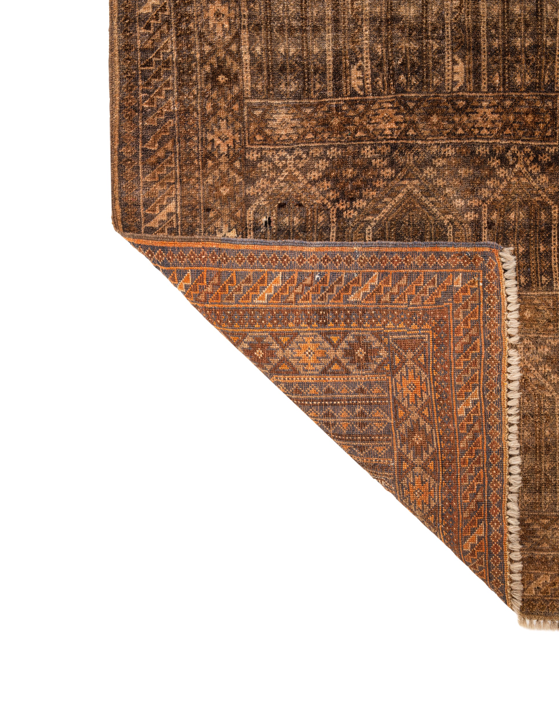 Vintage Baluch Rug 4' X 2'10"