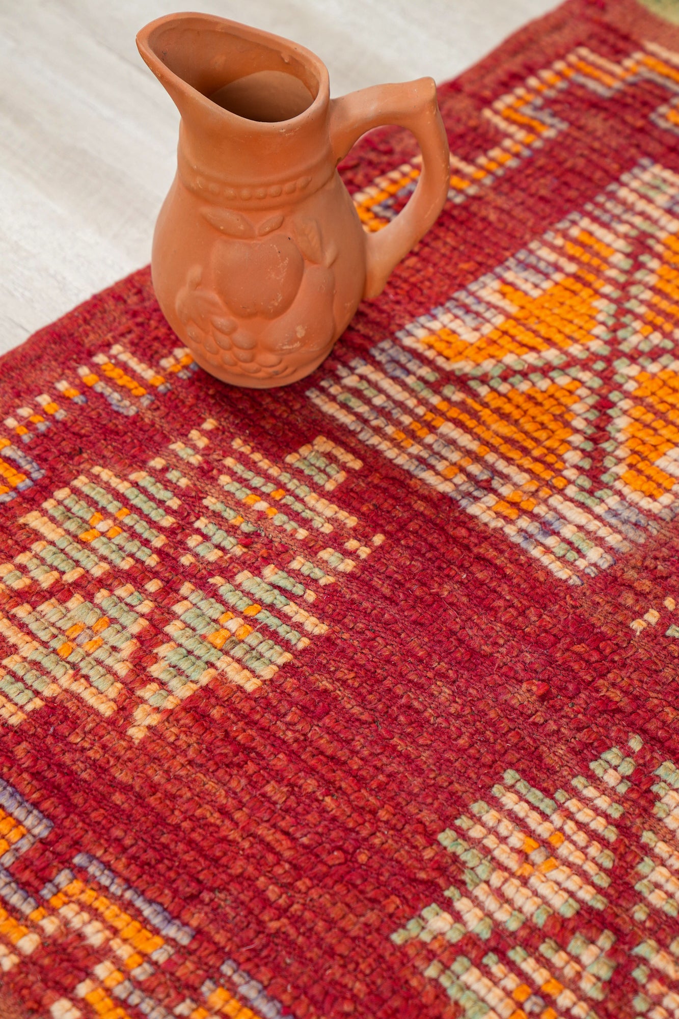 Vintage Moroccan Berber Rug 3'1" x 3'