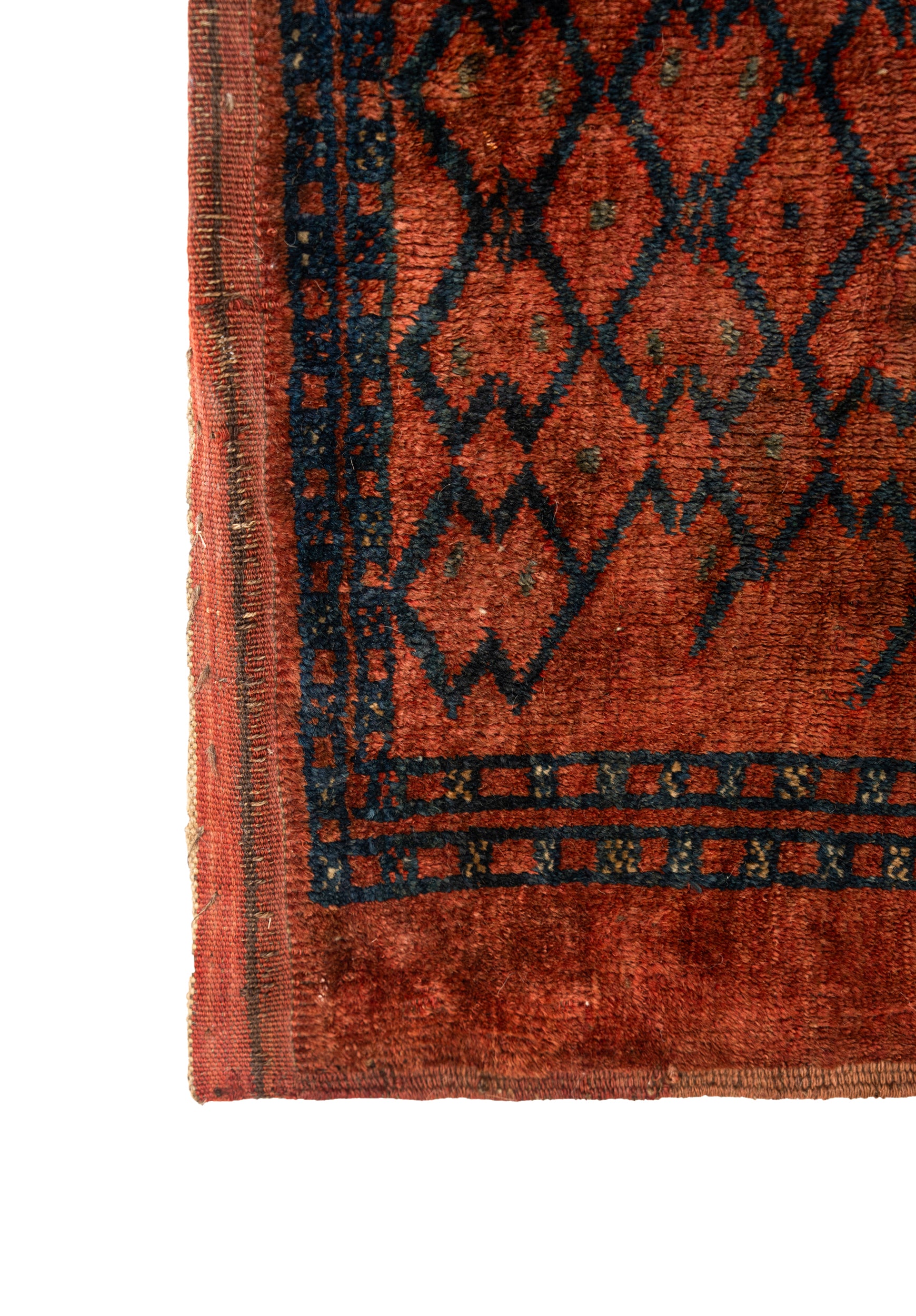Vintage Turkmen Torba Panel Rug 3'10" x 9"