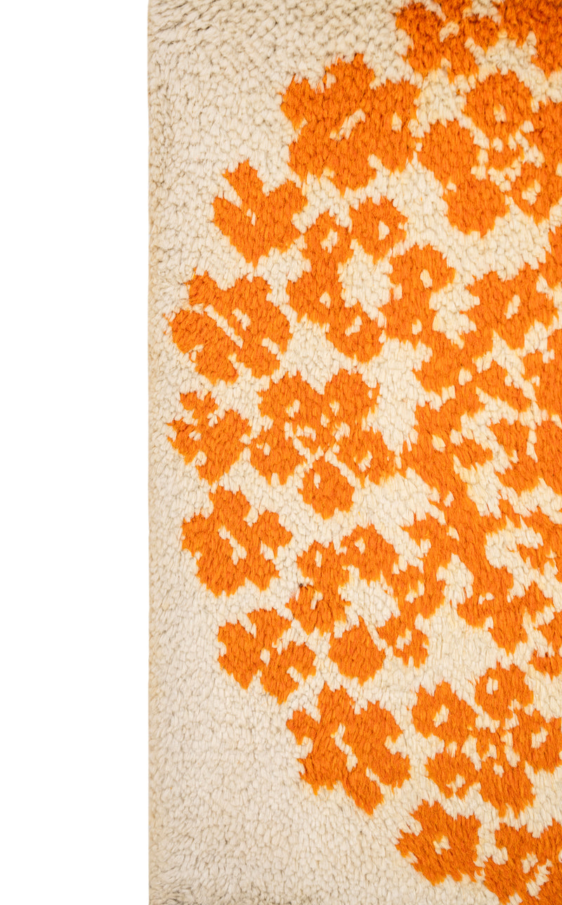 Vintage Scandinavian Rug 4'5" x 2'1"