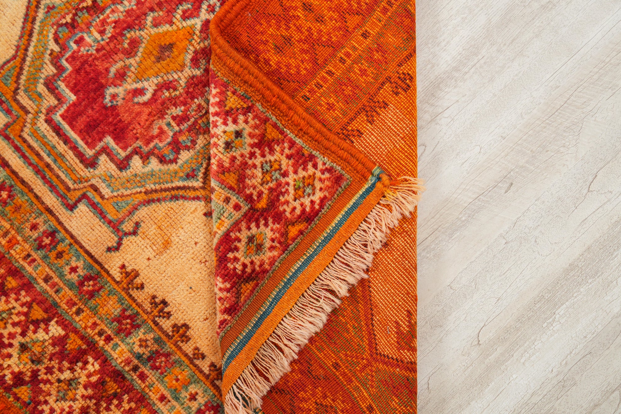 Vintage Moroccan Rug 5' x 3'6"