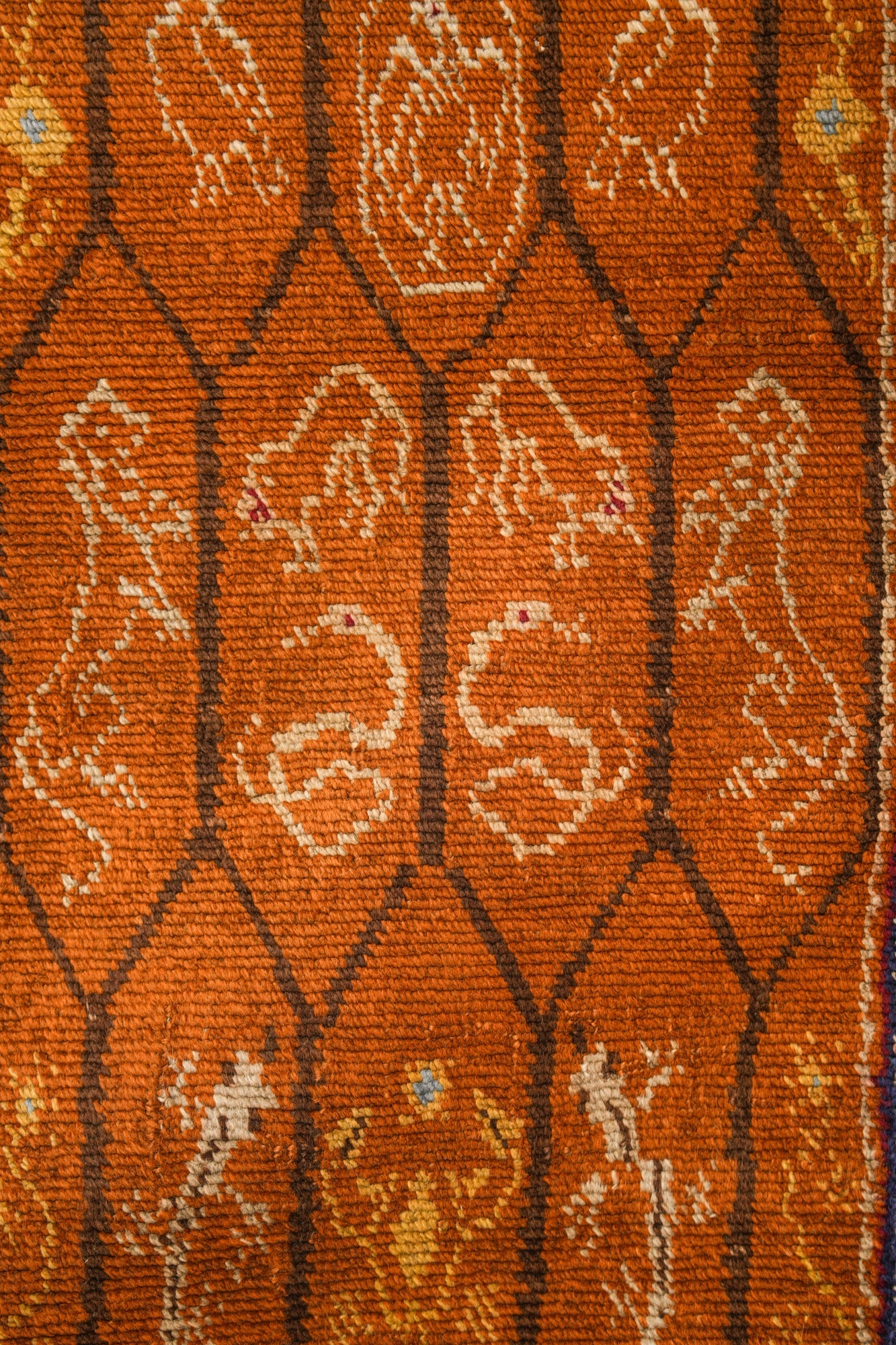 Antique Spanish Rug 6'2" x 2'10"