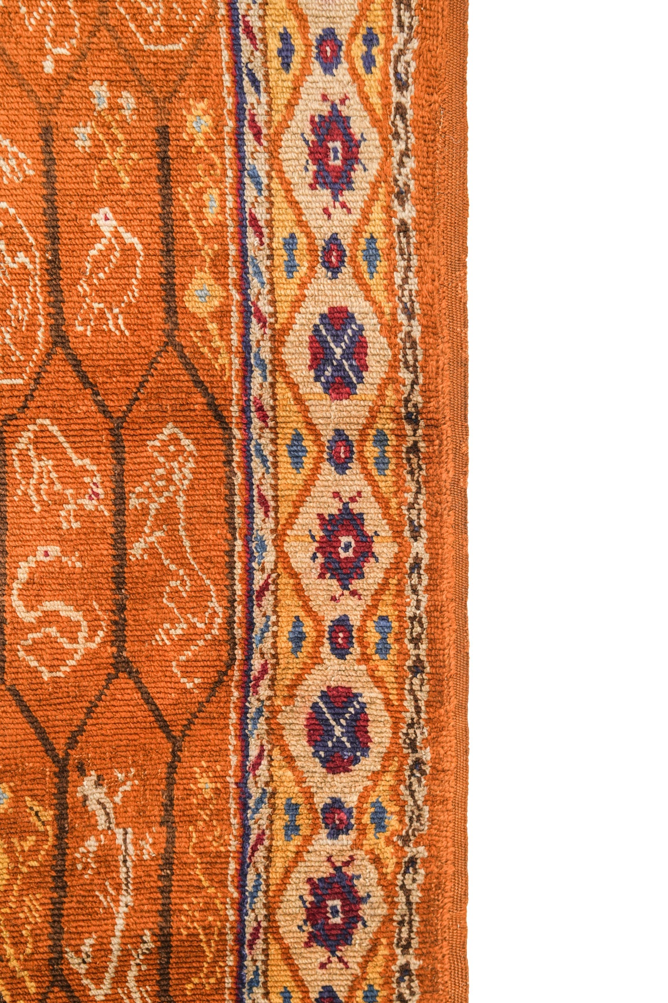 Antique Spanish Rug 6'2" x 2'10"