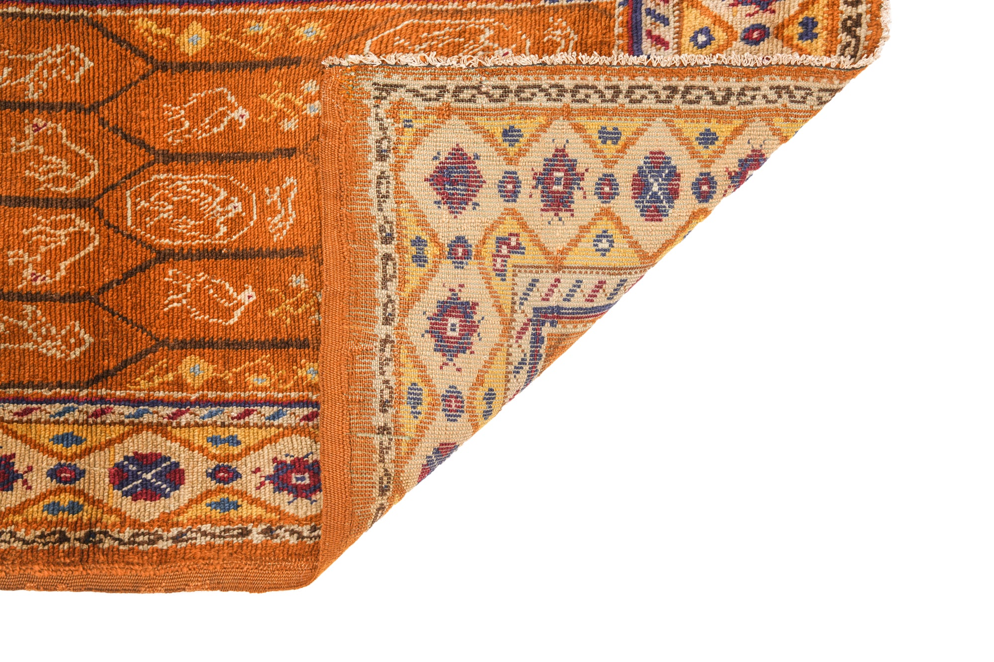Antique Spanish Rug 6'2" x 2'10"