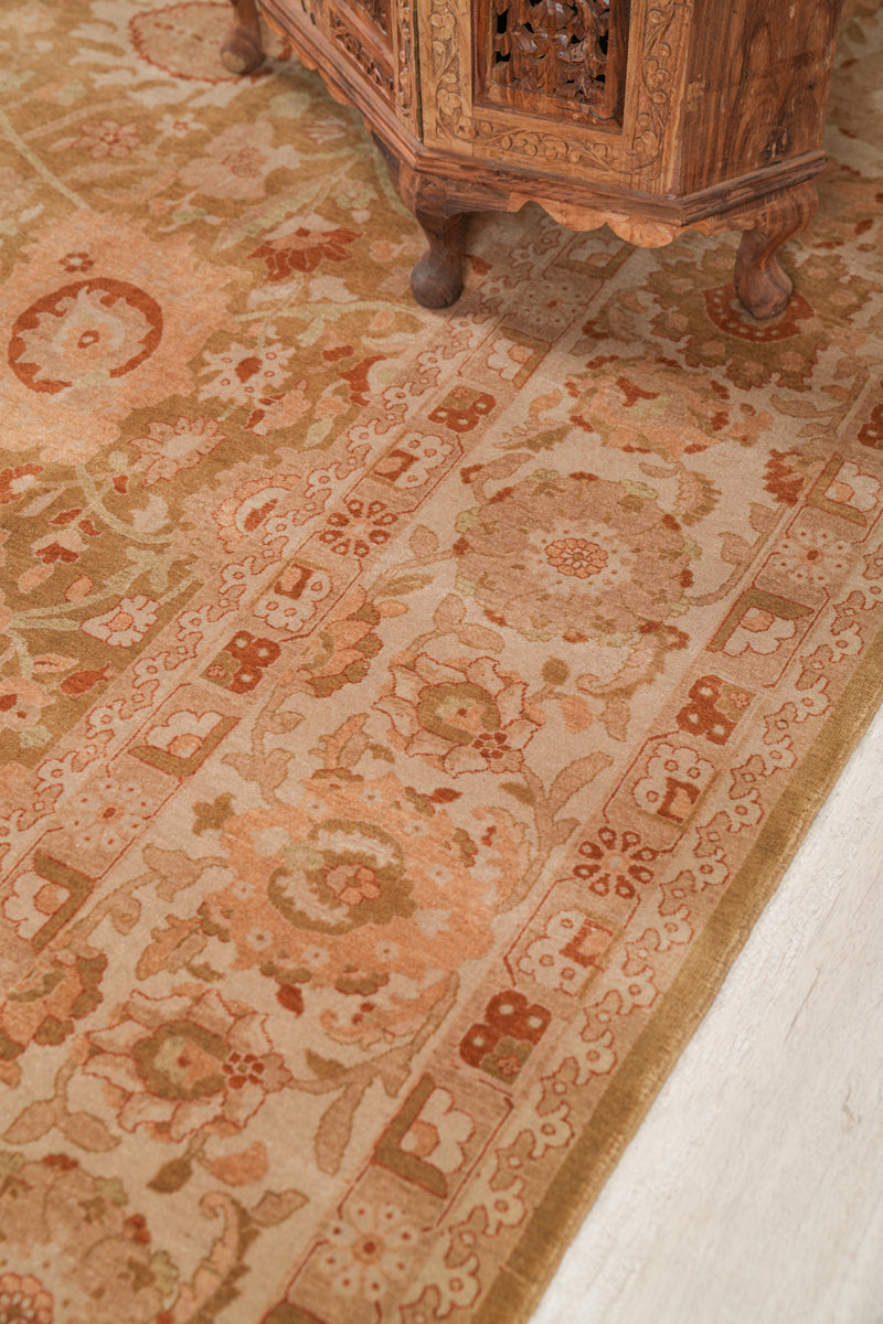 Vintage Turkish Samsun Rug 14' x 10'3''