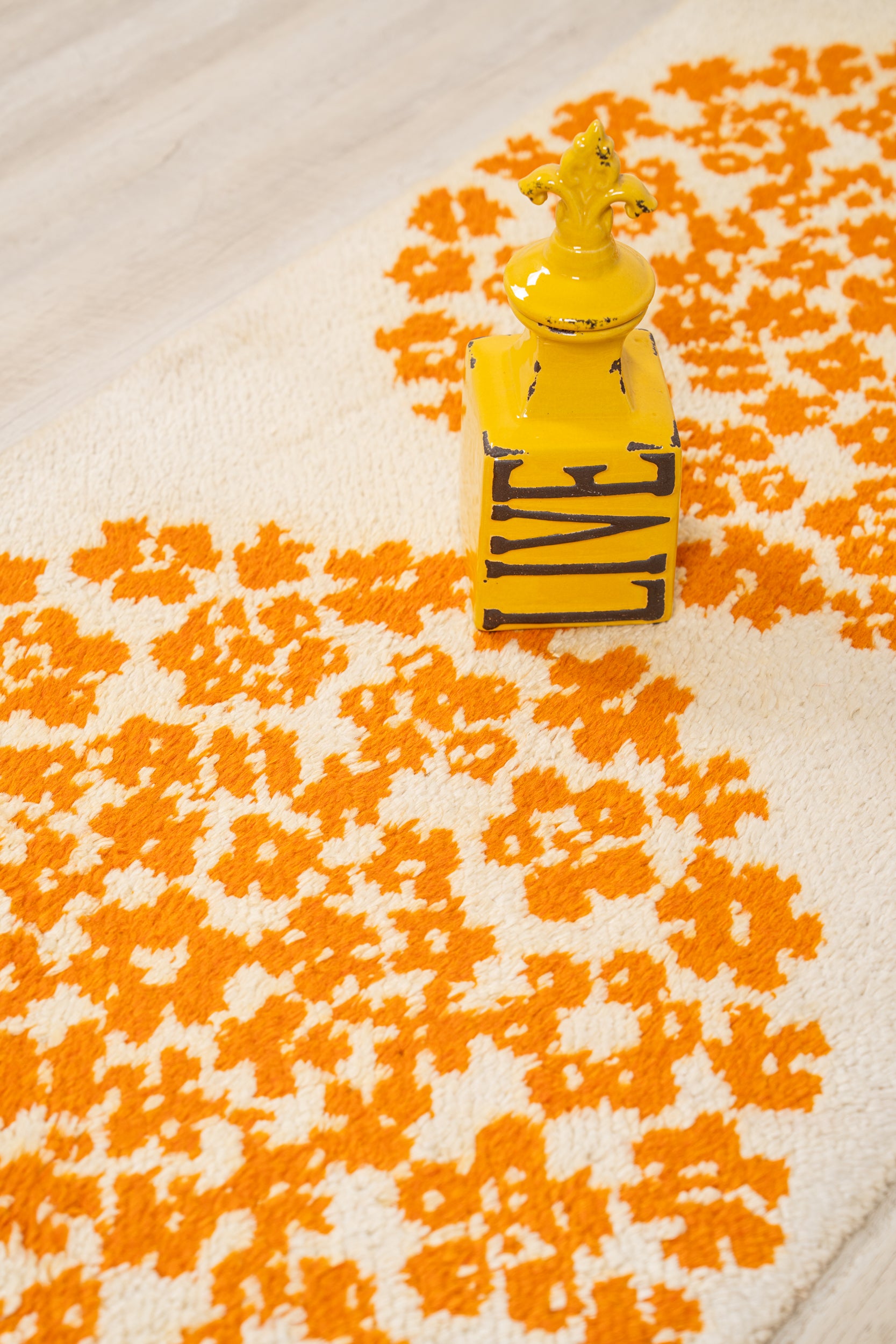 Vintage Scandinavian Rug 4'5" x 2'1"