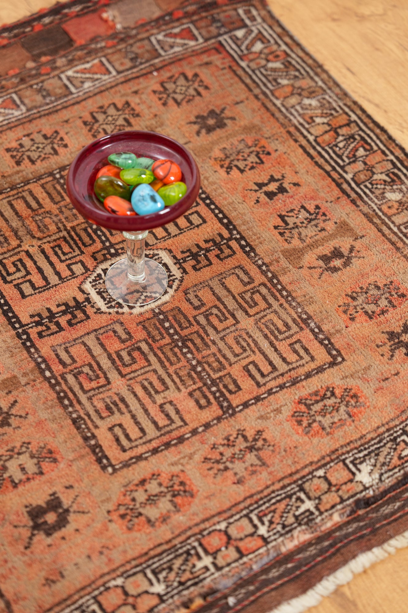 Vintage Baloch Rug 2'10" x 2'7"