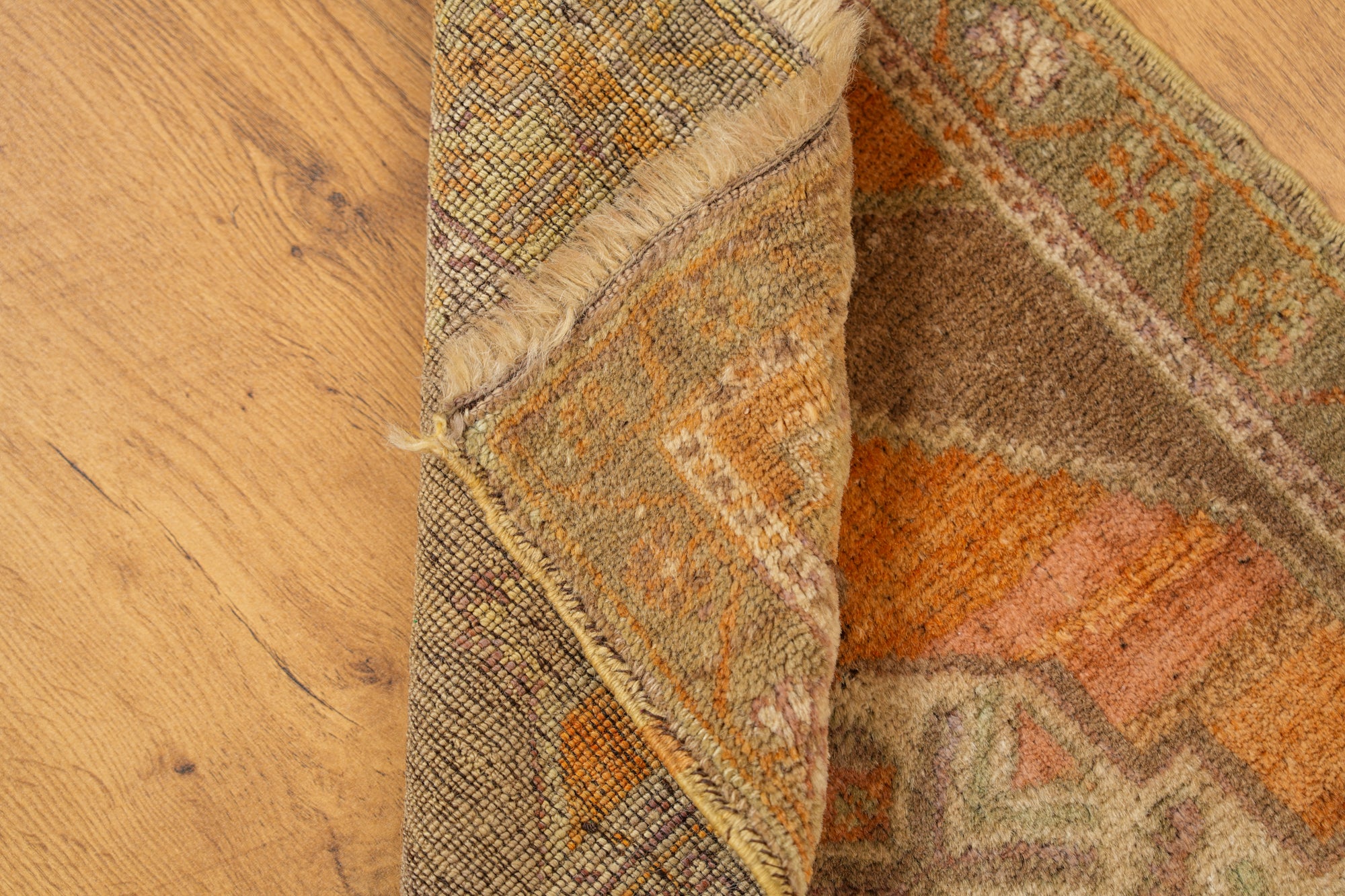 Vintage Turkish Rug 3'1" x 1'8"