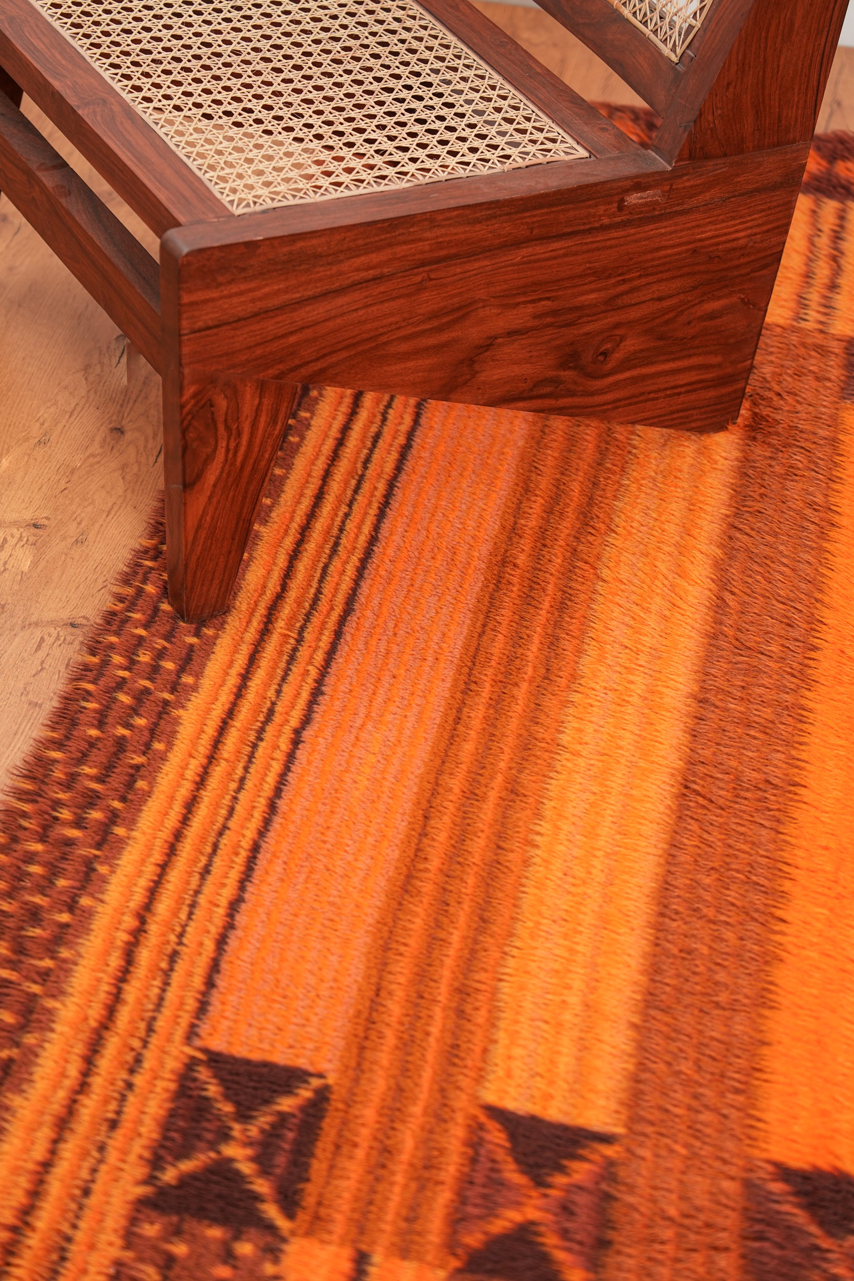 Vintage Scandinavian Rug 6'2" x 4'4"